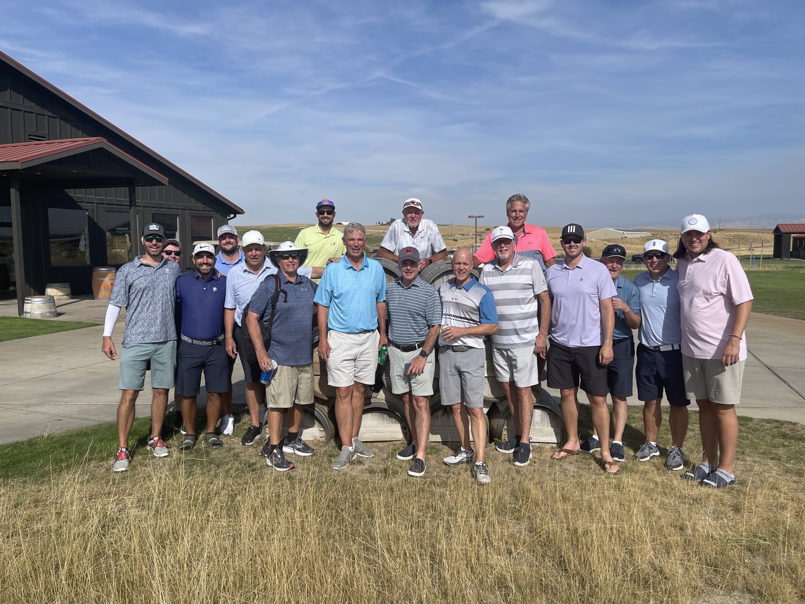 The full ETGL group at Wine Valley Golf Club, Walla Walla, September 2024